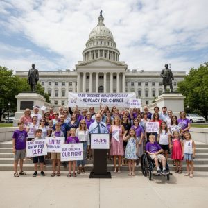Families united in advocacy for rare diseases