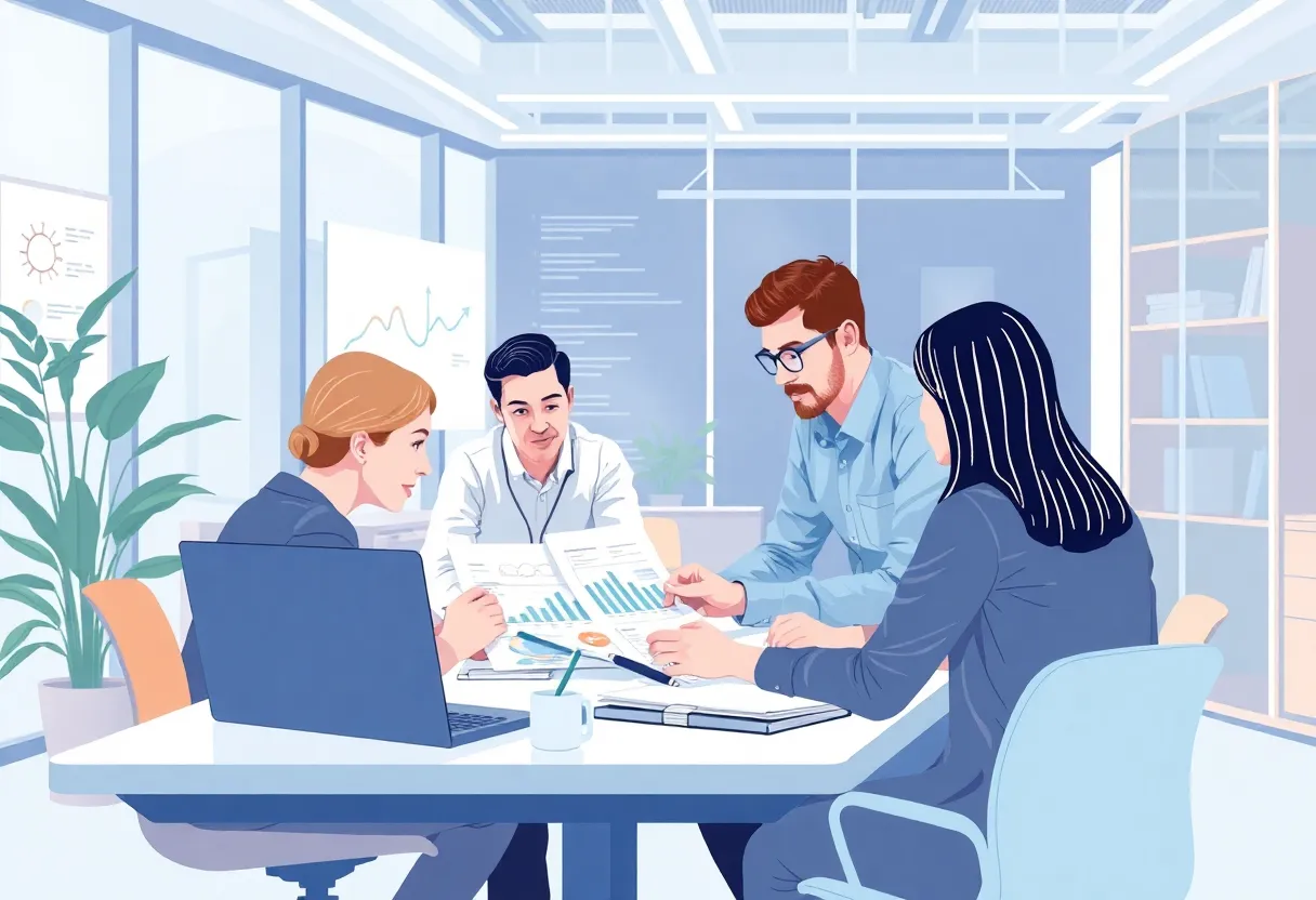 Meyocks Research team analyzing marketing data