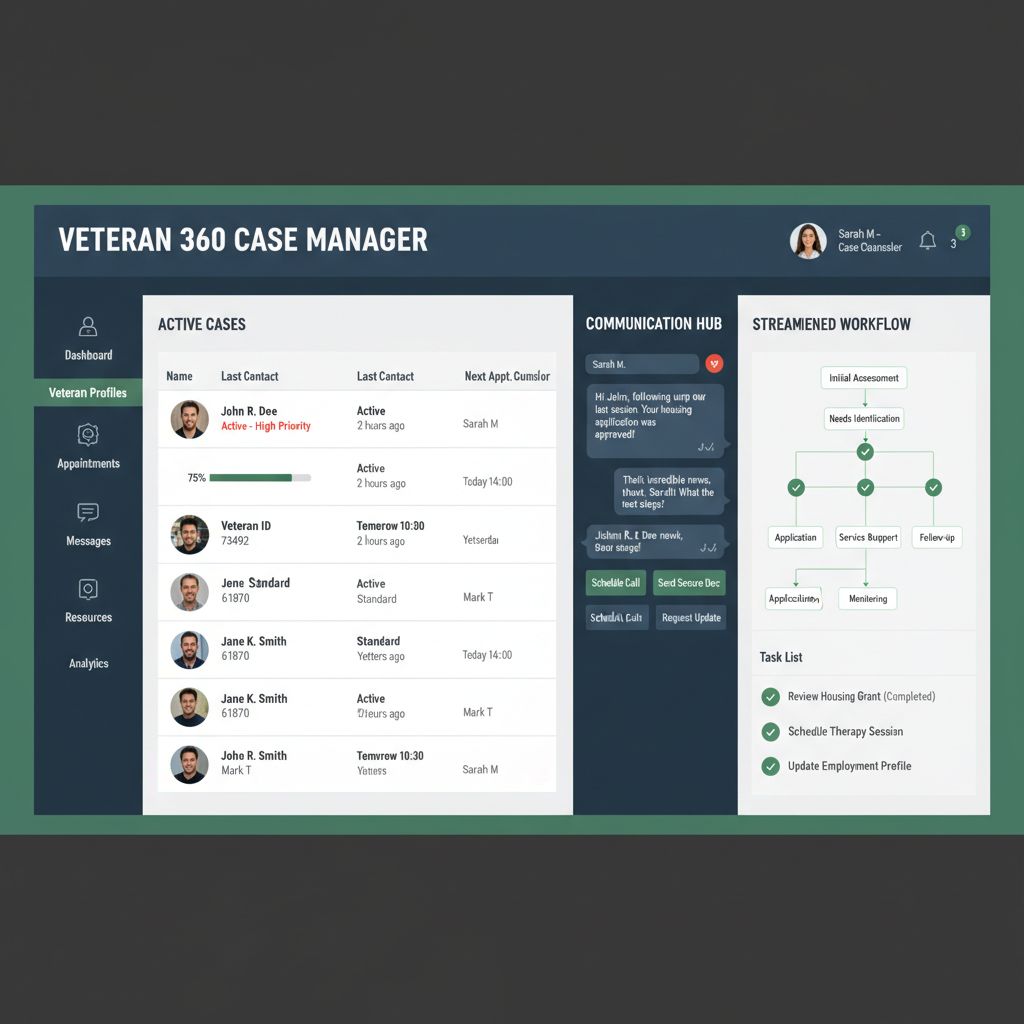 Visual summary of the new VA Veteran Readiness and Employment system features