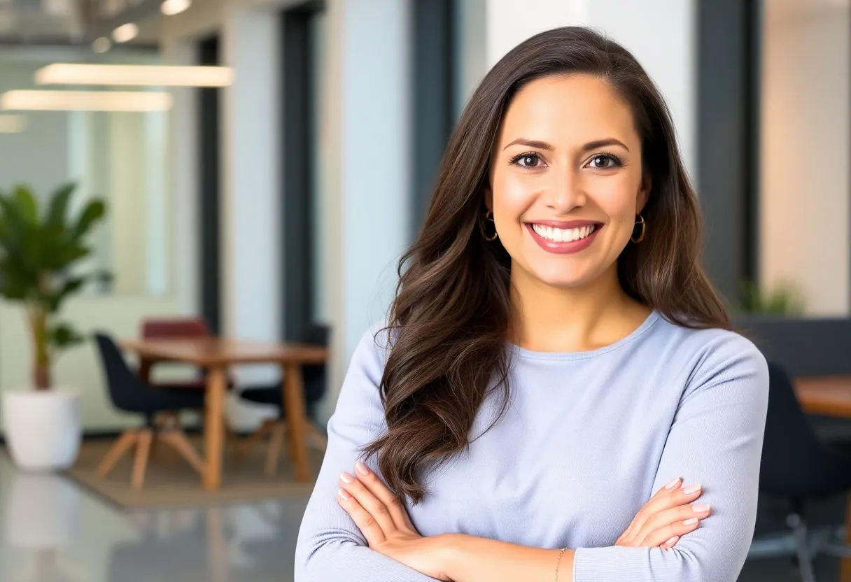 Portrait of Brittany Silva, new partner at KPS3