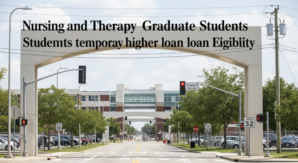 Federal Student Loan Eligibility for Graduate Health Programs Temporarily Extended