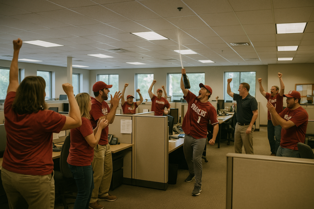 Novi Celebrates Oklahoma’s 2026 College World Series Victory