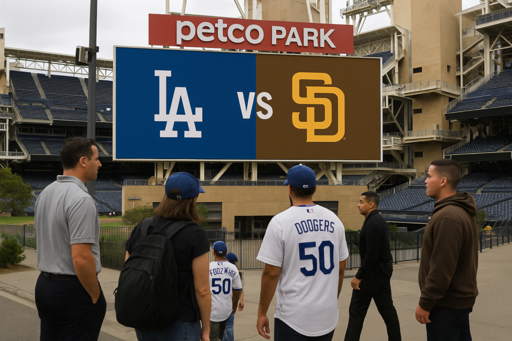 Novi Fans Tune In for Dodgers vs. Padres Showdown