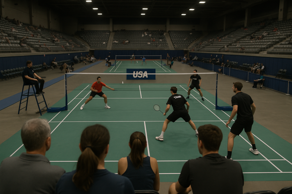 Novi Fans Tune in for U.S. Open Badminton Finals