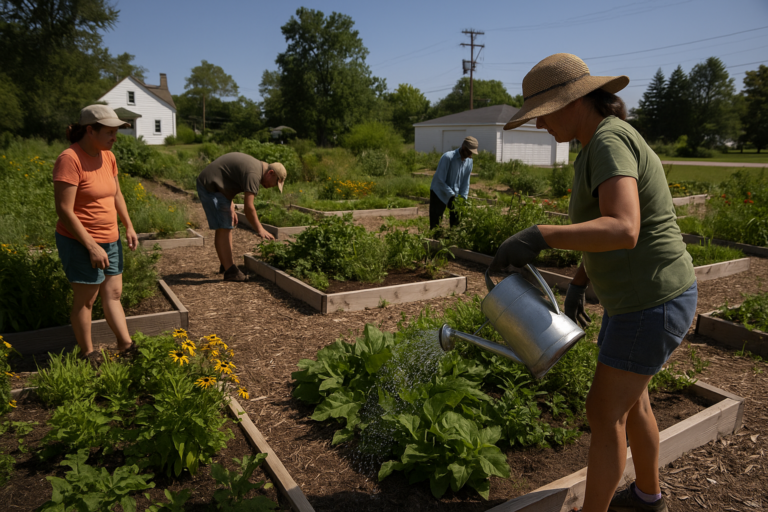 Novi Gardeners Adapt to Heat Wave with Targeted Plant Care Strategies