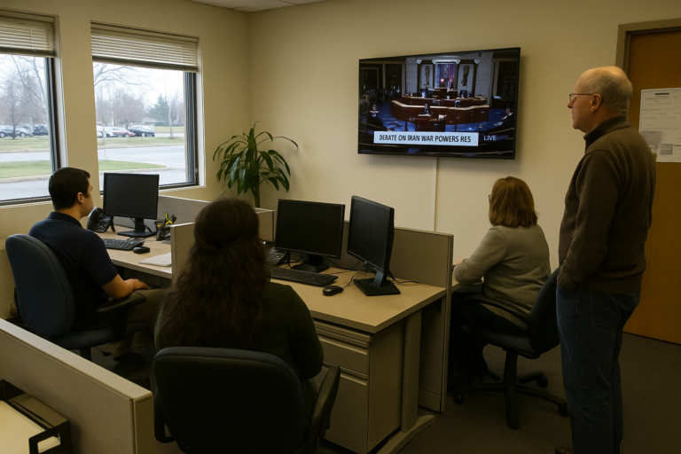 Novi Residents Monitor Congressional Debate on Iran War Powers