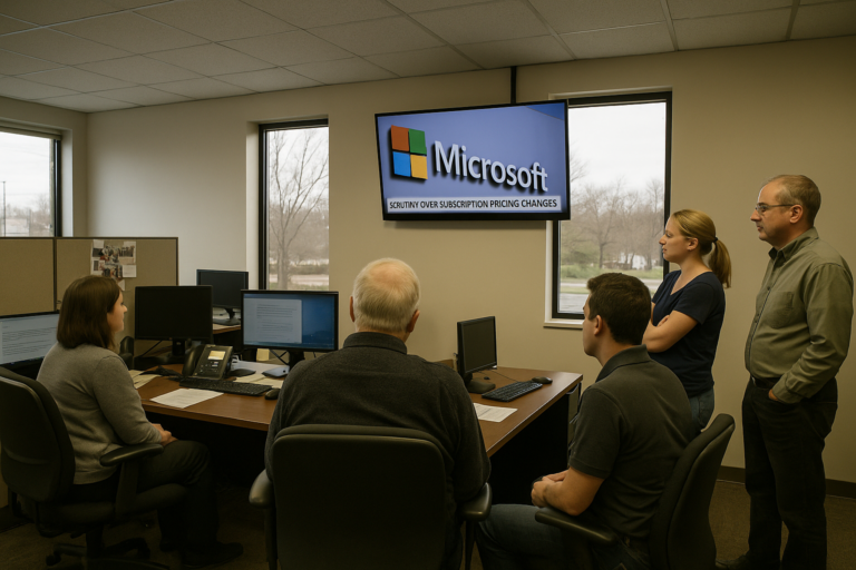 Novi Residents Watch Microsoft Scrutiny Over Subscription Pricing Changes