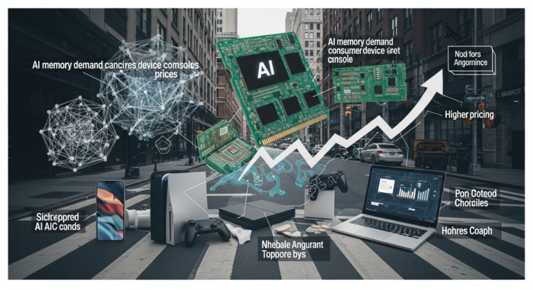 AI Demand Strains Memory Supply, Potentially Raising Consumer Electronics Prices