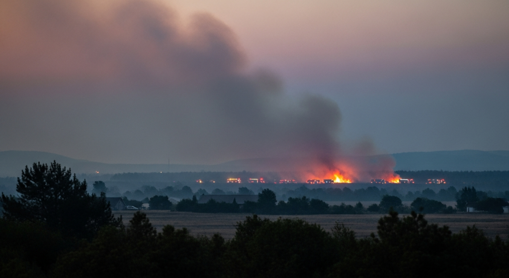 Southern Spain Wildfires Claim at Least 11 Lives Amidst Evacuations