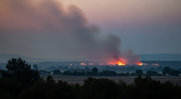Southern Spain Wildfires Claim at Least 11 Lives Amidst Evacuations