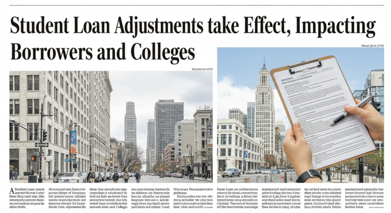 Student Loan Adjustments Take Effect, Impacting Borrowers and Colleges