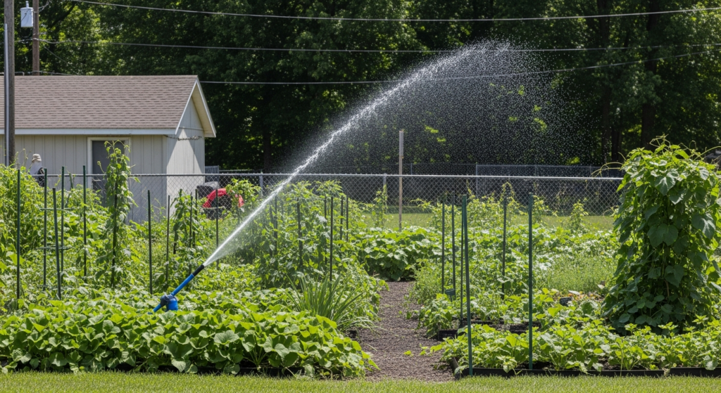 Summer Heat Demands Strategic Watering for Novi Gardens