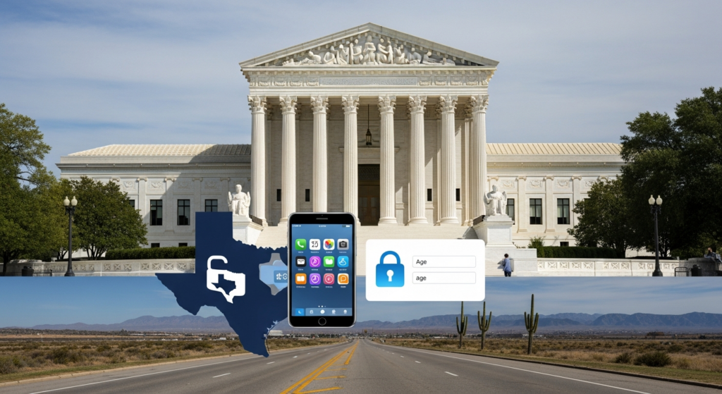 Supreme Court Allows Texas App Age-Verification Law to Take Effect Amid Legal Challenges