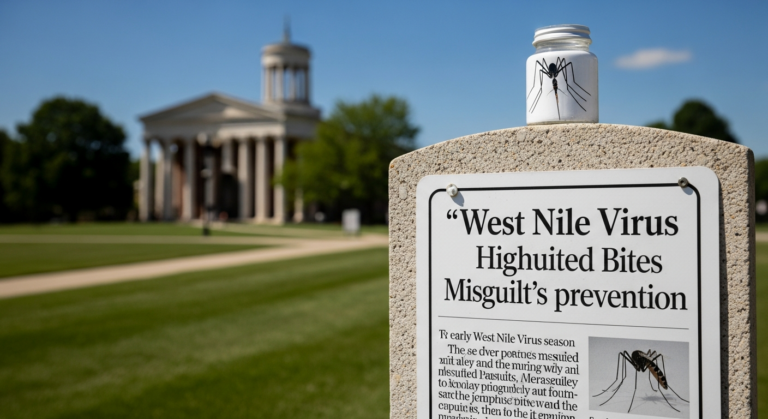 West Nile Virus Season Begins Early, Prompting Mosquito Bite Prevention Alerts