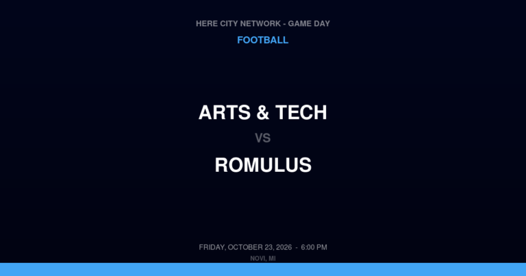 Arts & Tech at Romulus