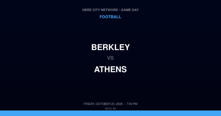 Berkley 14, Athens 45