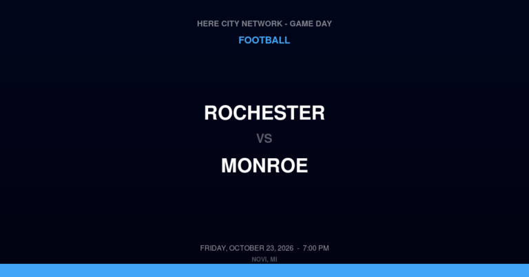 Rochester 35, Monroe 14
